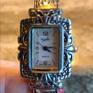 Vintage Brighton silver watch needs battery